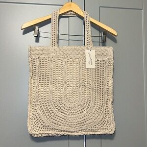 NWT Universal Thread Crochet Tote Shoulder for Beach or Travel